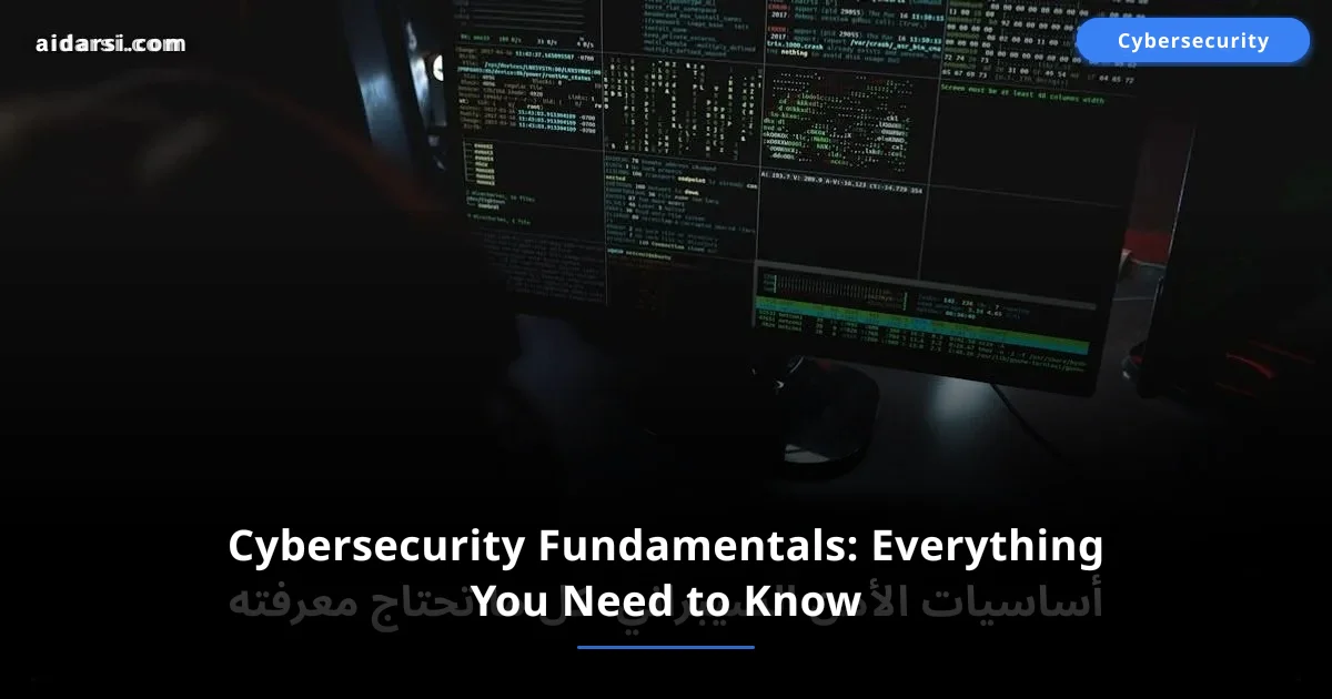 Cybersecurity Fundamentals: Everything You Need to Know