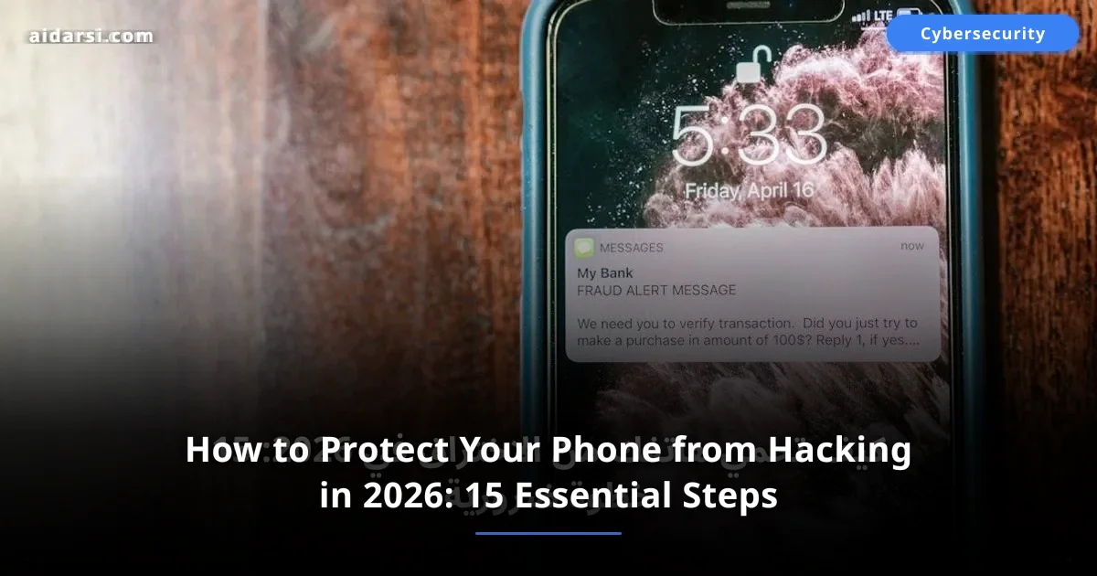 How to Protect Your Phone from Hacking in 2026: 15 Essential Steps