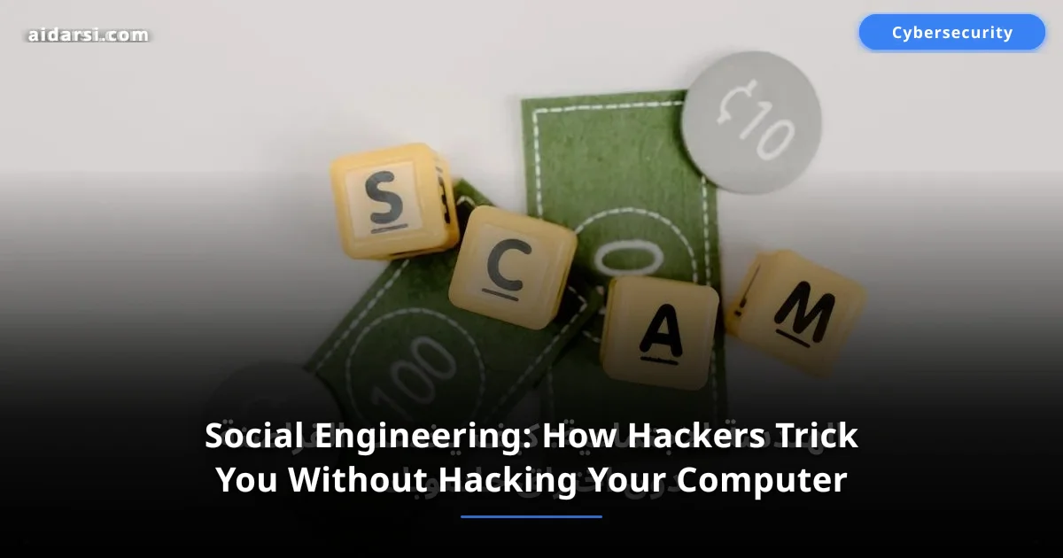 Social Engineering: How Hackers Trick You Without Hacking Your Computer